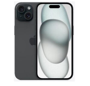 REFURB. PHONE IPHONE 15/128GB  BLACK A GRADE RED